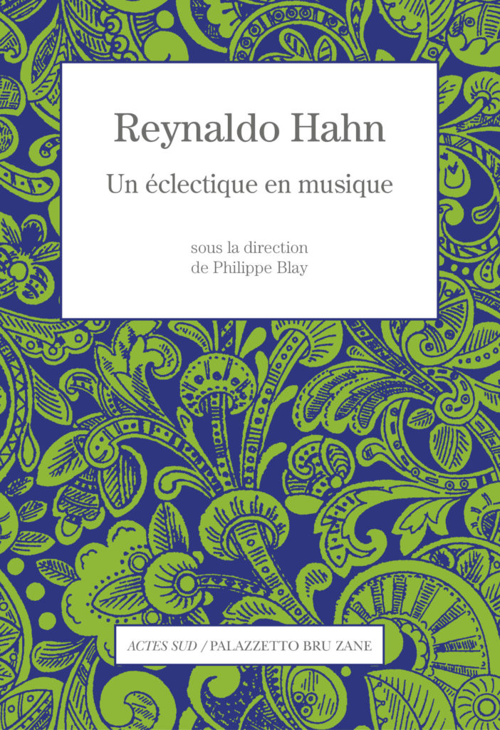 Couverture Reynaldo Hahn Philippe Baly