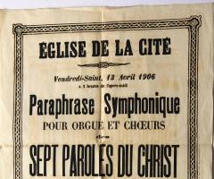 Affiche-annoncant-une-execution-de-Sept-Paroles-du-Christ-de-La-Tombelle-1906