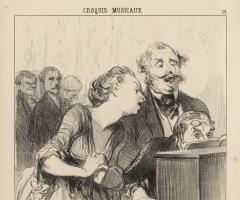 Croquis-musicaux-12-Amateurs-du-grand-monde-Daumier