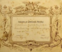 Diplome-du-concours-de-composition-musicale-de-la-Societe-des-compositeurs-de-musique-1887