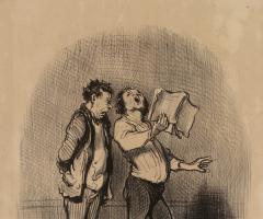 L-inconvenient-d-avoir-un-ami-melomane-Daumier