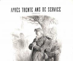Page-de-titre-de-la-chanson-Apres-trente-ans-de-service-Clement-Darcier