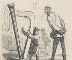 Enfant harpiste