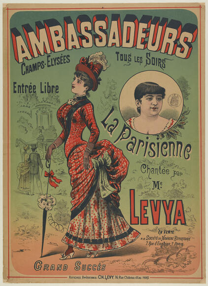 La Parisienne par Mme Levya aux Ambassadeurs