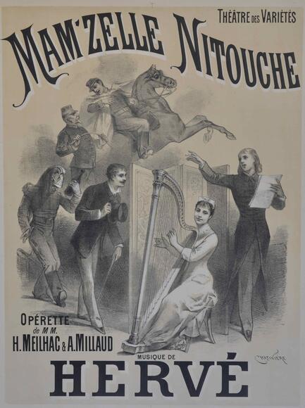 Mam'zelle Nitouche (Meilhac & Millaud / Hervé)  au théâtre des Variétés