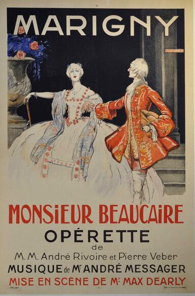 Monsieur Beaucaire (Rivoire & Weber / Messager) à Marigny