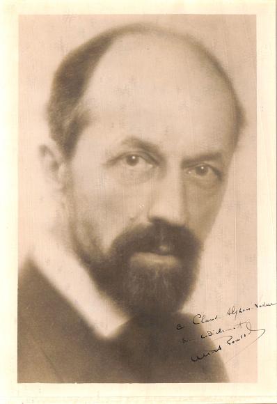 Albert Roussel (photographie dédicacée à Leduc)