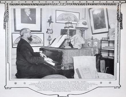 Alexandre Georges au piano