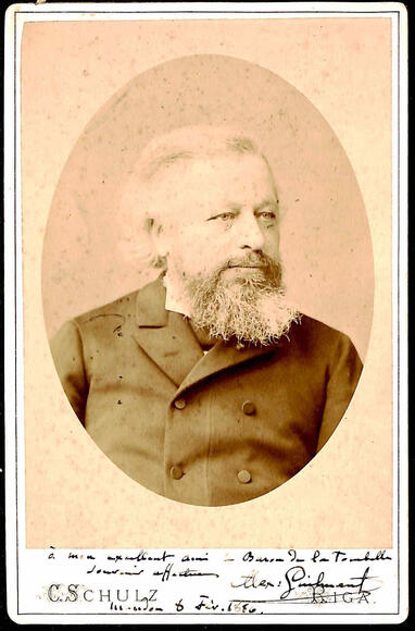 Alexandre Guilmant (photographie dédicacée à Fernand de La Tombelle)