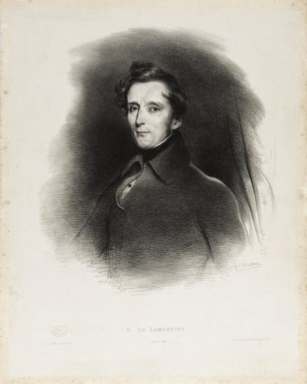 Alphonse de Lamartine (par Derévia)