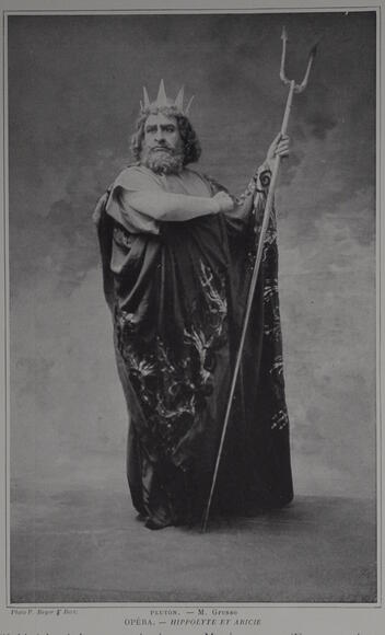 André Gresse en Pluton (Hippolyte et Aricie de Rameau)