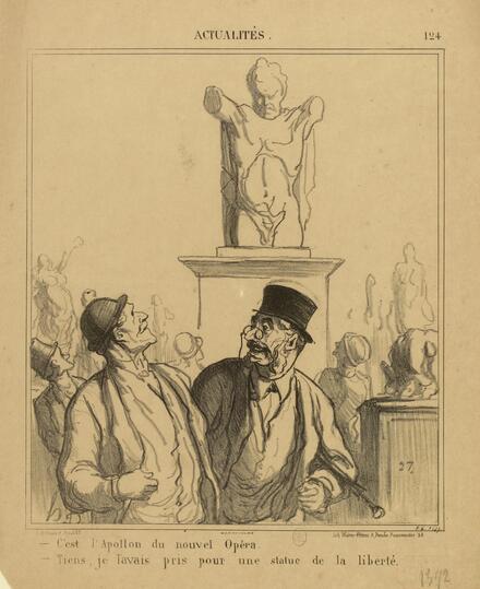 Apollon du nouvel Opéra (Daumier)