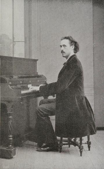 Benjamin Godard au piano