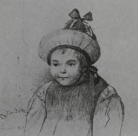 Camille Saint-Saëns à 2 ans