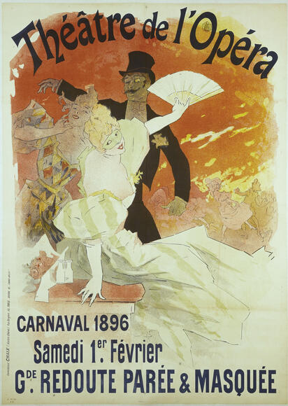 Carnaval de l'Opéra (affiche de Chéret)