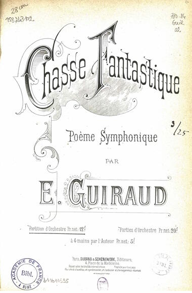 Chasse fantastique (Ernest Guiraud)