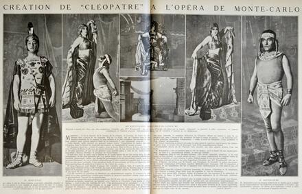 Cléopâtre (Massenet) à l'Opéra de Monte-Carlo
