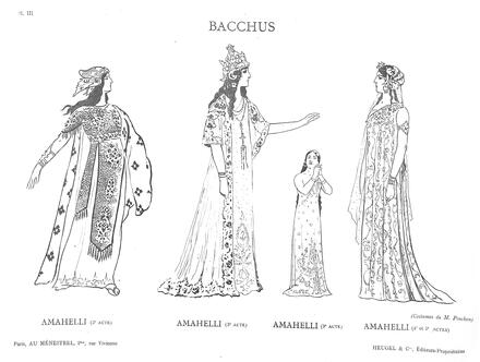 Costumes de Bacchus de Massenet (Amahelli)