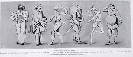 Costumes de Benvenuto Cellini de Berlioz