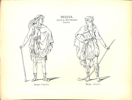 Costumes de Sylvia de Delibes (Bergers)