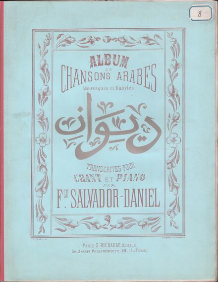 Album de chansons arabes, mauresques et kabyles (Salvador-Daniel)