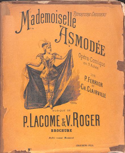 Mademoiselle Asmodée (Ferrier & Clairville / Lacome & Roger)