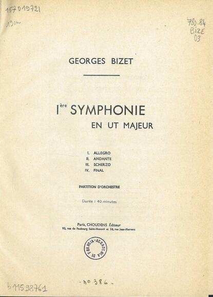 Symphonie en ut majeur (Georges Bizet)