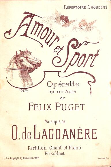 Amour et Sport (Puget / Lagoanère)