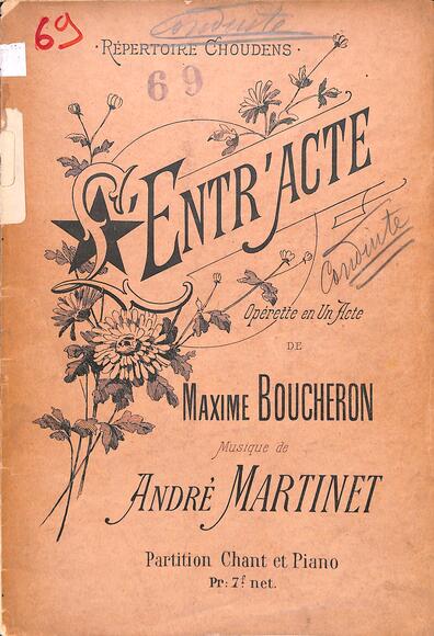 L'Entr'acte (Boucheron / Martinet)