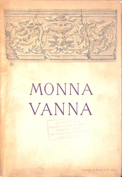 Monna Vanna (Février)