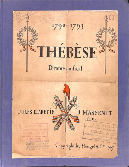 Thérèse (Claretie / Massenet)