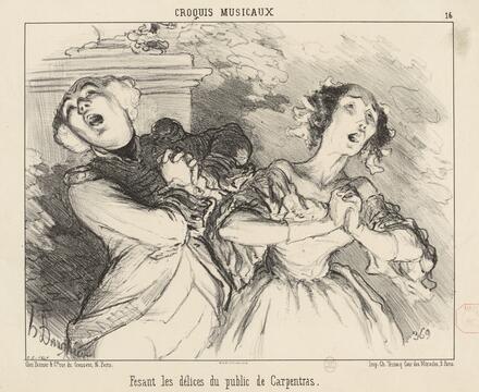 Croquis musicaux : 16 (Daumier)