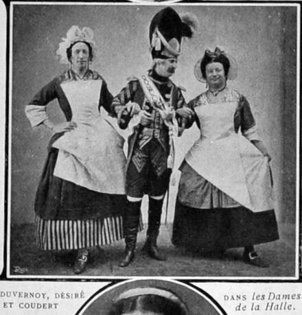 Duvernoy, Désiré et Couder dans Mesdames de la Halle (Offenbach)