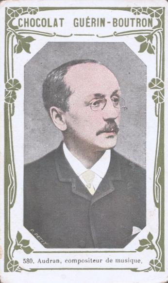 Edmond Audran (carte Guérin-Boutron)