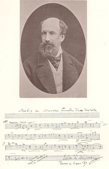 Edmond Polignac (portrait et autographe)
