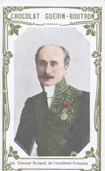 Edmond Rostand (carte Guérin-Boutron)