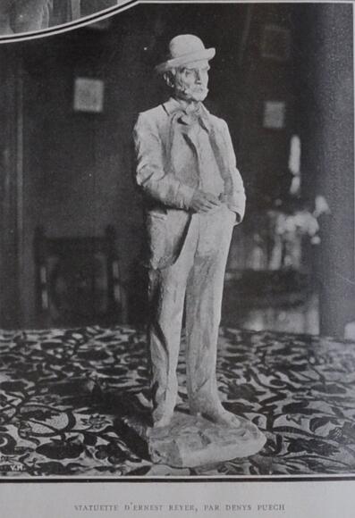 Ernest Reyer (statuette par Denys Puech)
