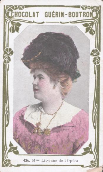 Félia Litvinne (carte Guérin-Boutron)