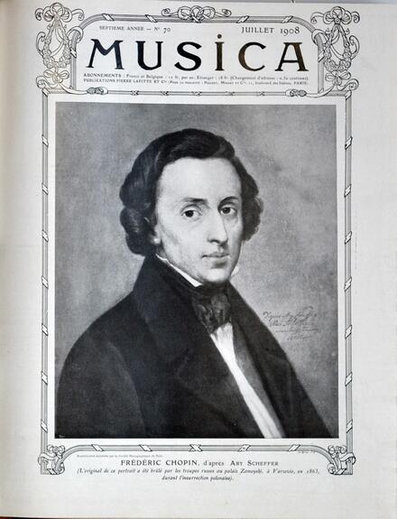 Frédéric Chopin d'après Ary Scheffer