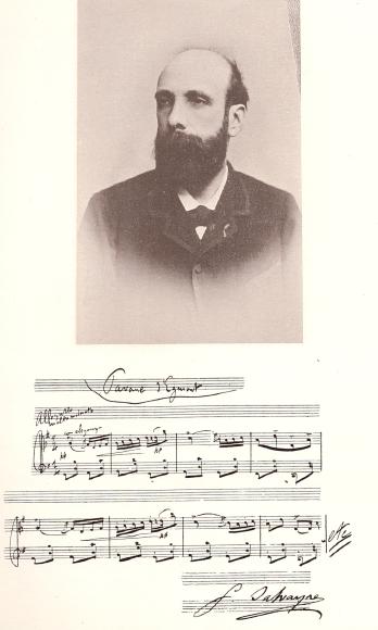 Gaston Salvayre (portrait et autographe)