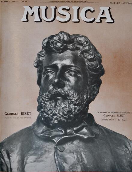 Georges Bizet (buste de Paul Dubois)