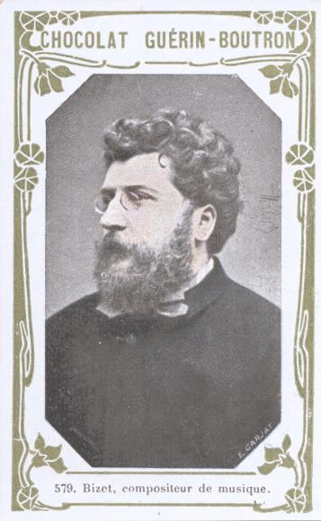 Georges Bizet (carte Guérin-Boutron)