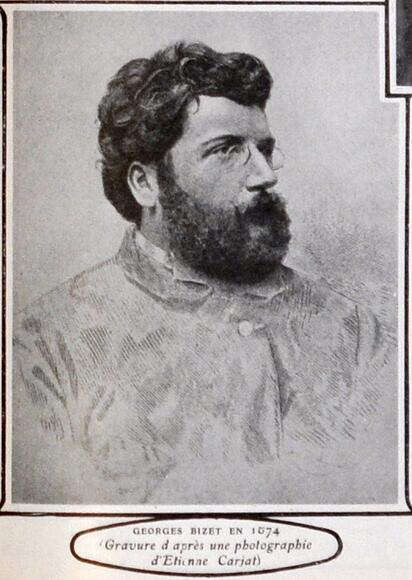 Georges Bizet en 1874