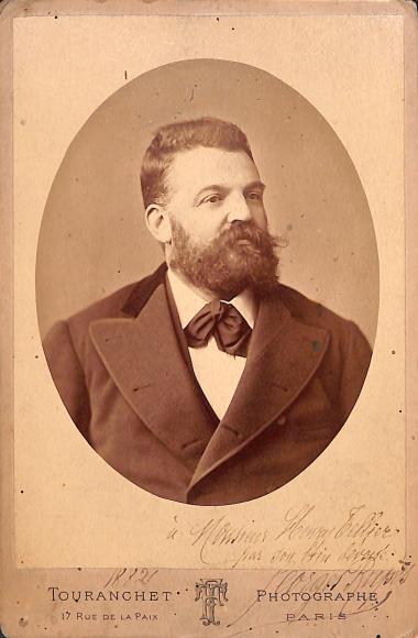 Georges Rupès (photographie dédicacée à Henry Tellier)