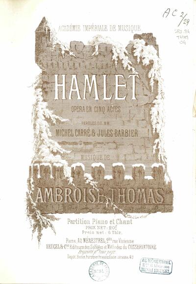 Hamlet (Barbier & Carré / Thomas)
