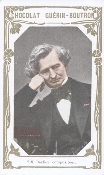 Hector Berlioz (carte Guérin-Boutron)