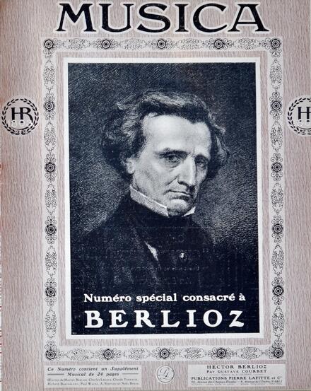 Hector Berlioz par Gustave Courbet