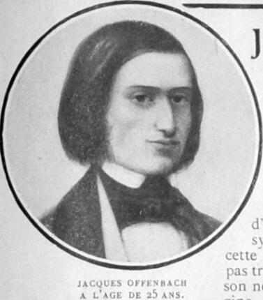 Jacques Offenbach à 25 ans