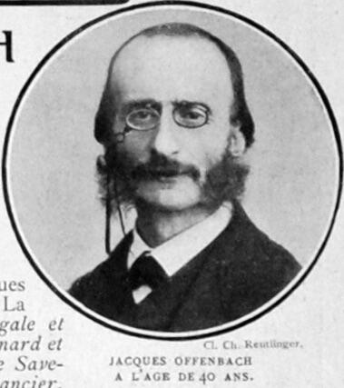 Jacques Offenbach à 40 ans