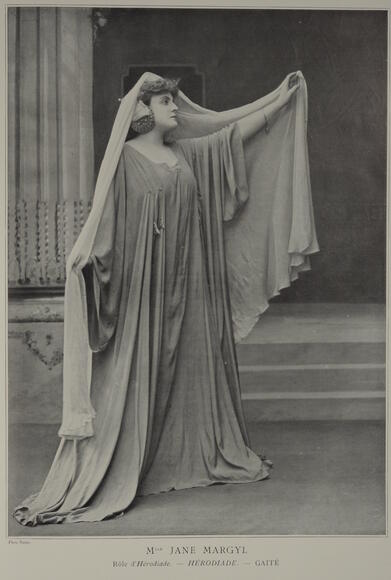 Jane Margyl en Hérodiade (Hérodiade de Massenet)